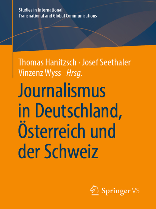 Title details for Journalismus in Deutschland, Österreich und der Schweiz by Thomas Hanitzsch - Available
